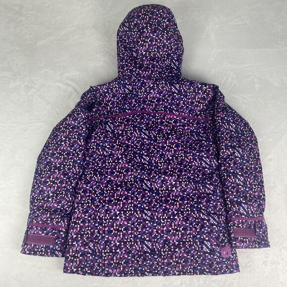 Burton Jacket Girls Medium Purple winter Snowboard Ski Full Zip Hooded Outdoors - Picture 2 of 11